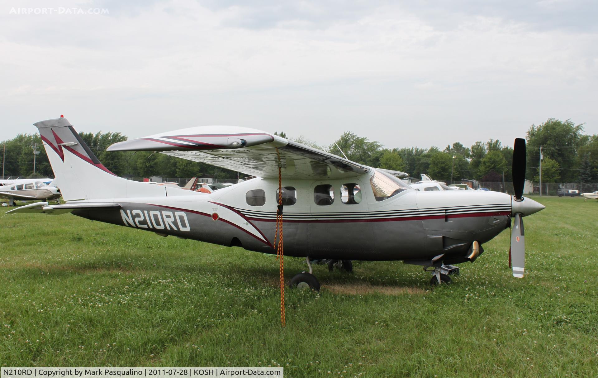 N210RD, 1981 Cessna P210N Pressurised Centurion C/N P21000772, Cessna P210N