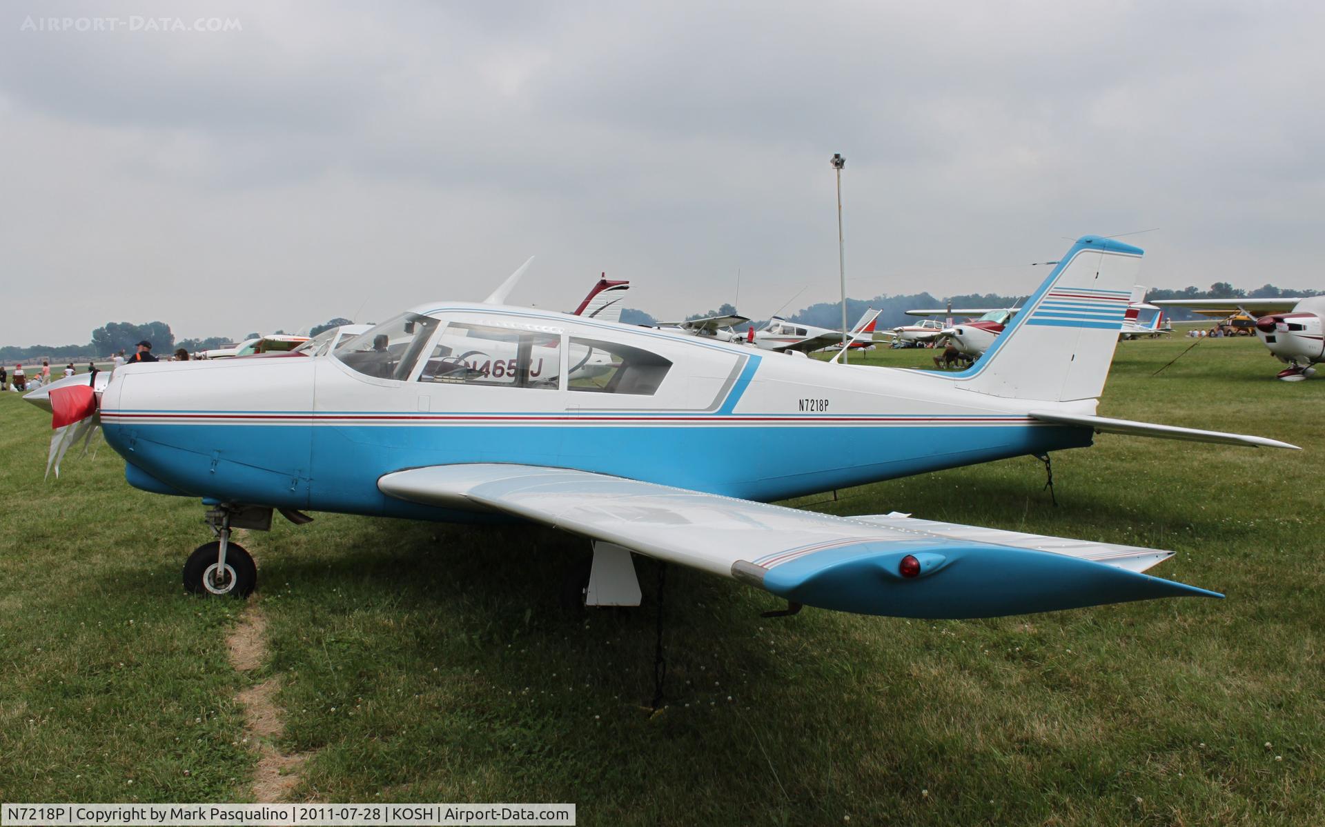 N7218P, 1960 Piper PA-24-180 Comanche C/N 24-2390, Piper PA-24-180