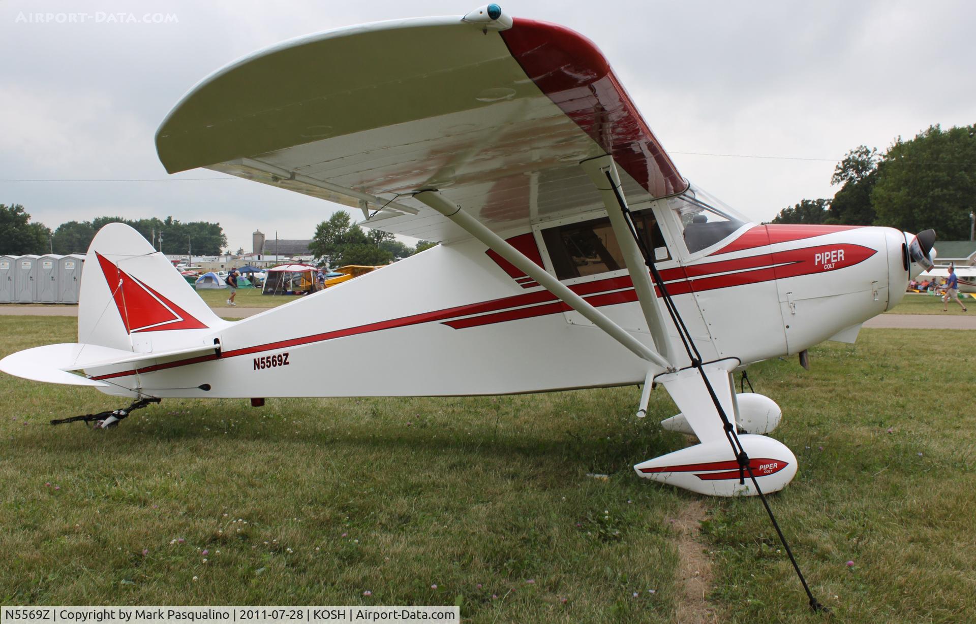 N5569Z, 1962 Piper PA-22-108 Colt C/N 22-9273, Piper PA-22-108