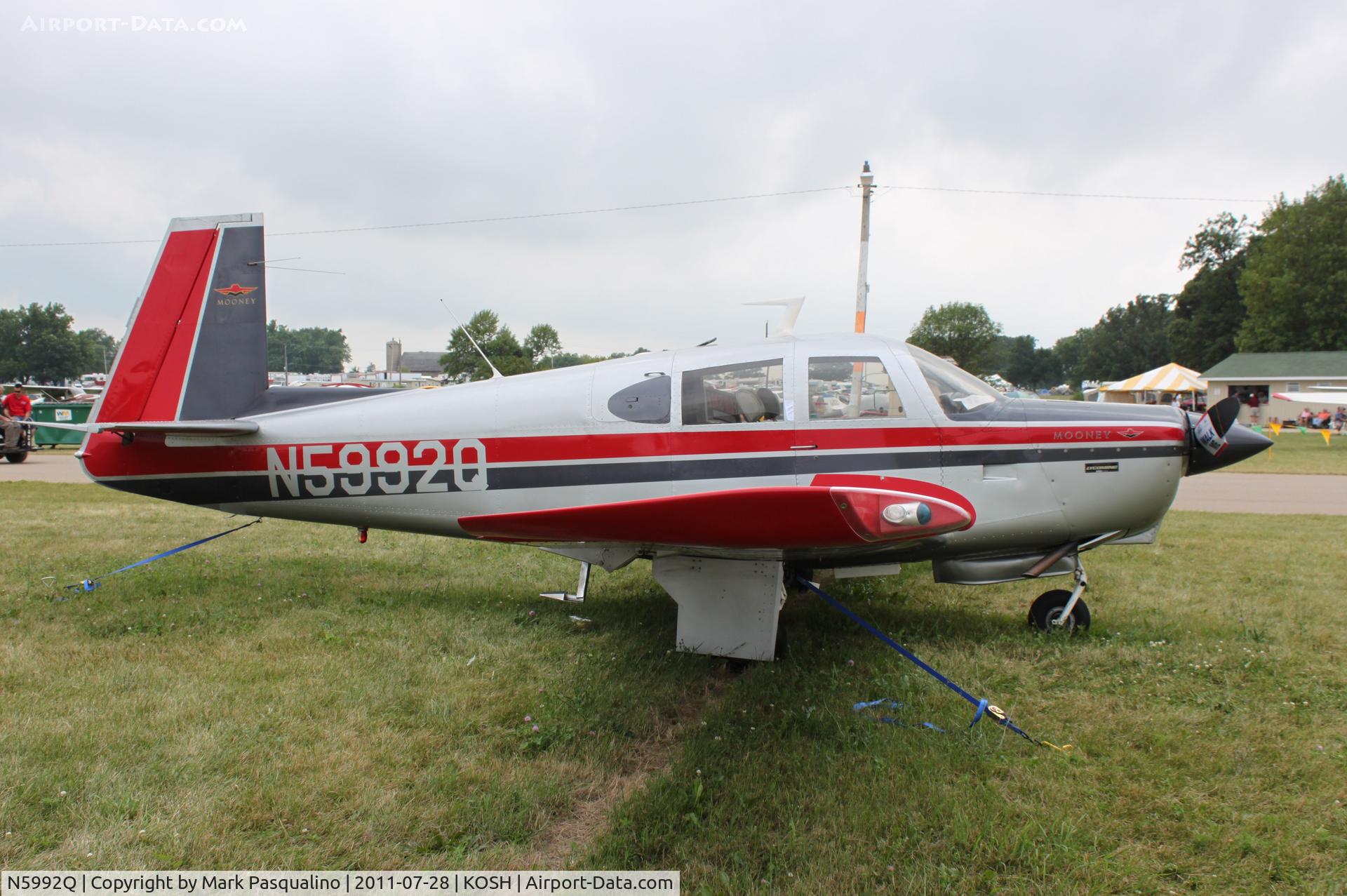 N5992Q, 1965 Mooney M20C Ranger C/N 3216, Mooney M20C