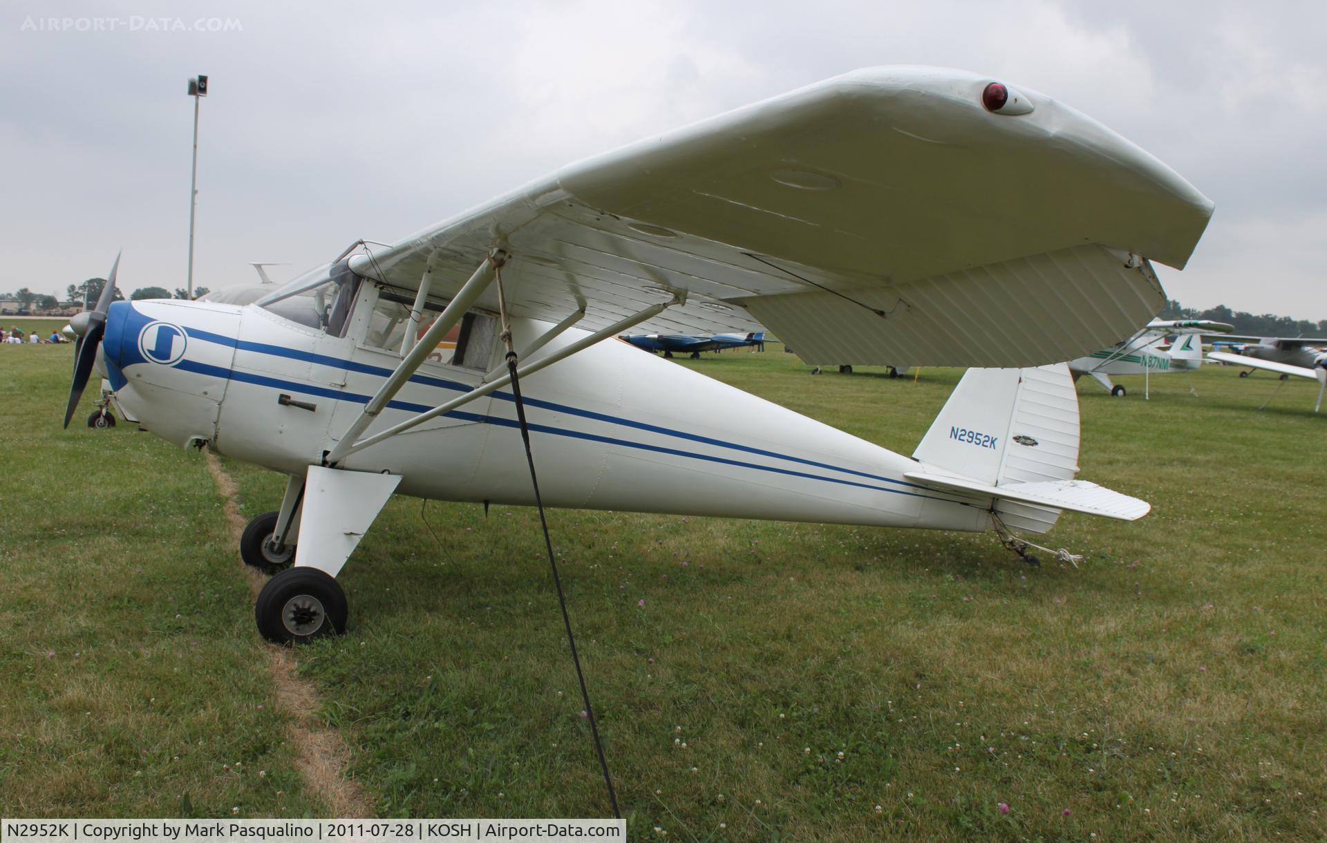 N2952K, 1947 Luscombe 8A C/N 5679, Luscombe 8A