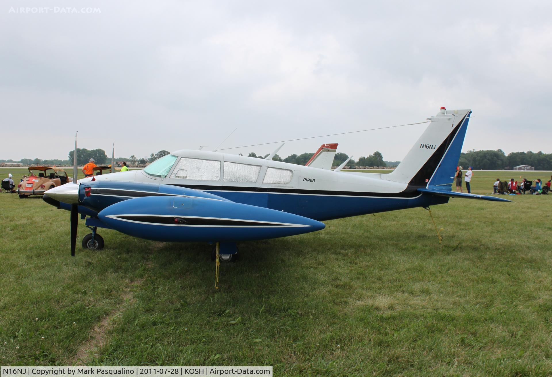 N16NJ, 1969 Piper PA-30 Twin Comanche Twin Comanche C/N 30-1845, Piper PA-30