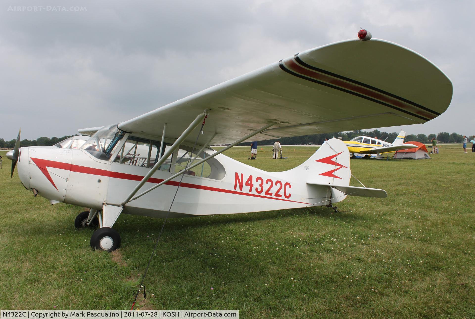 N4322C, 1955 Champion 7EC C/N 7EC-327, Champion 7EC