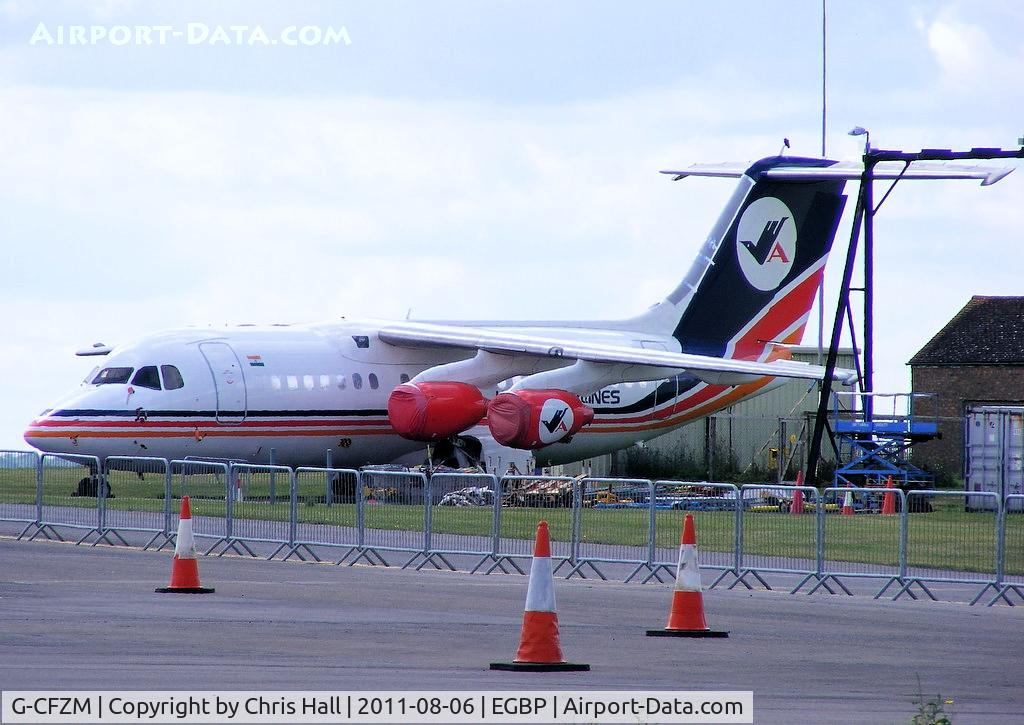 G-CFZM, 1996 British Aerospace Avro 146-RJ85 C/N E2299, still waiting to be delivered to Jagson Airlines as VT-JJC