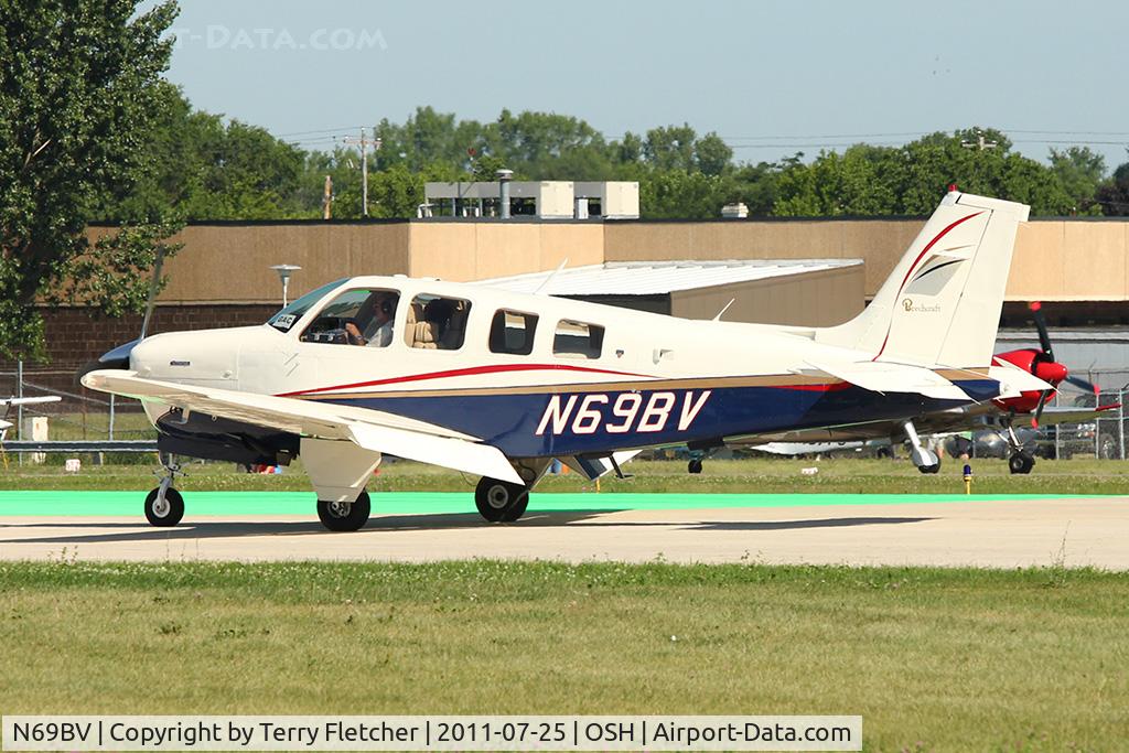N69BV, Beech A36 Bonanza 36 C/N E-911, Beech A36, c/n: E-911 at 2011 Oshkosh