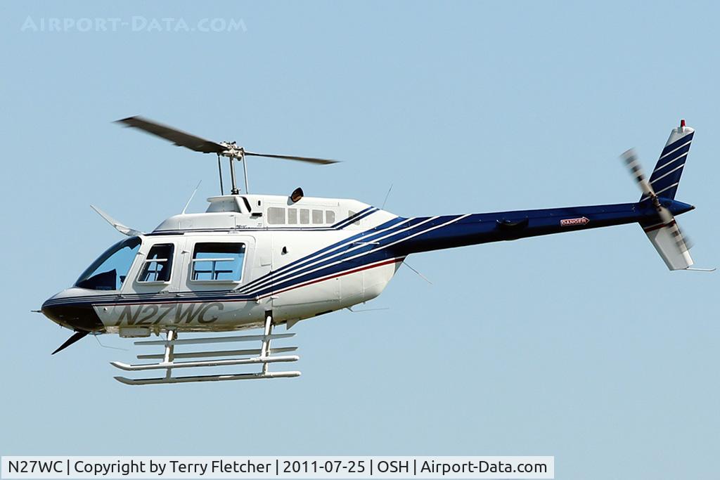 N27WC, 1993 Bell 206B C/N 4269, 1993 Bell 206B, c/n: 4269 at Oshkosh