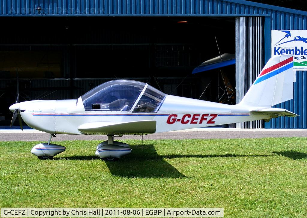 G-CEFZ, 2006 Cosmik EV-97 TeamEurostar UK C/N 2824, ROBO Flying group