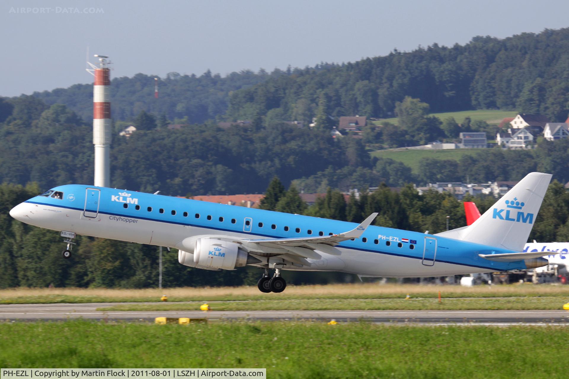PH-EZL, 2010 Embraer 190LR (ERJ-190-100LR) C/N 19000334, .....