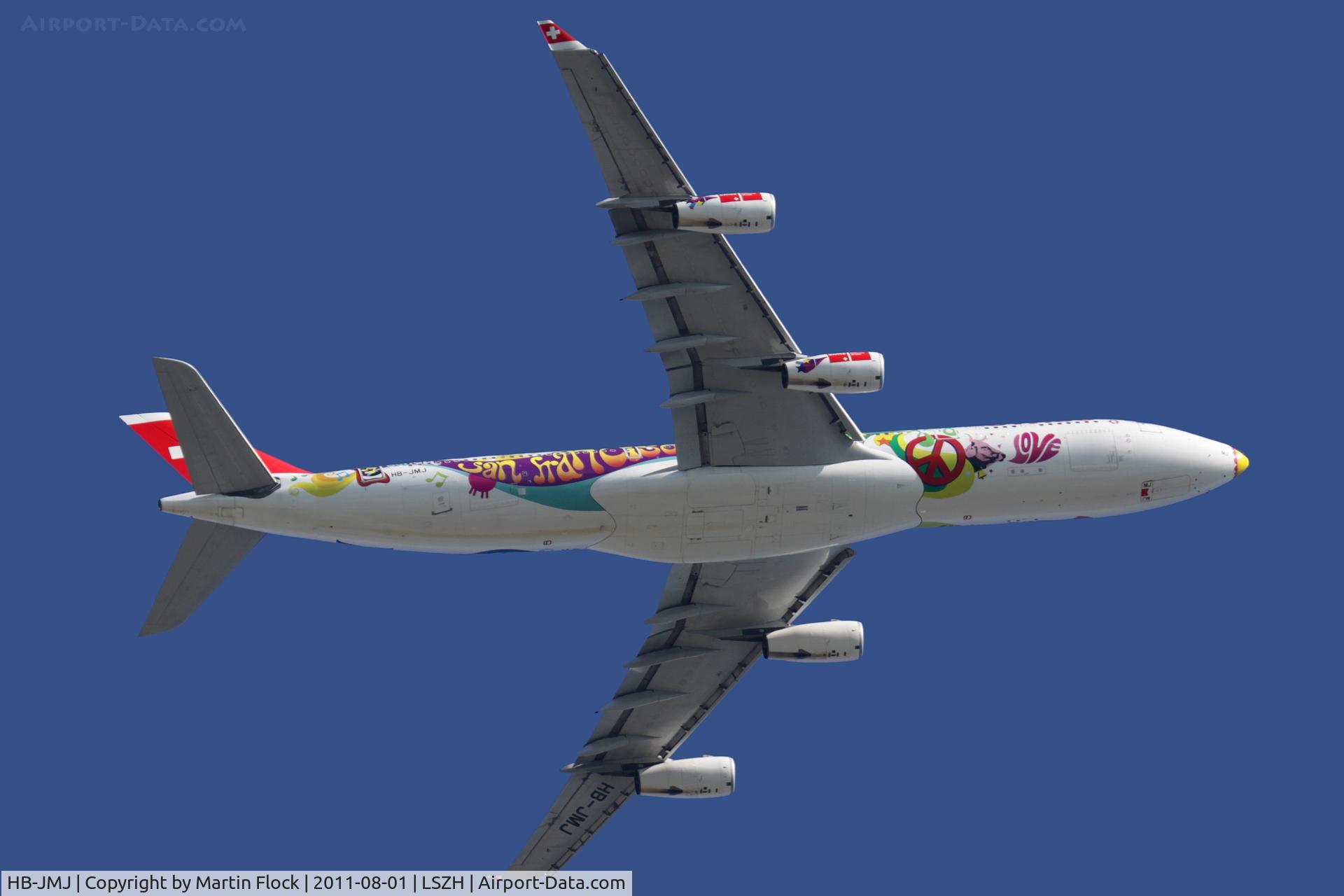 HB-JMJ, 1996 Airbus A340-313X C/N 150, .....