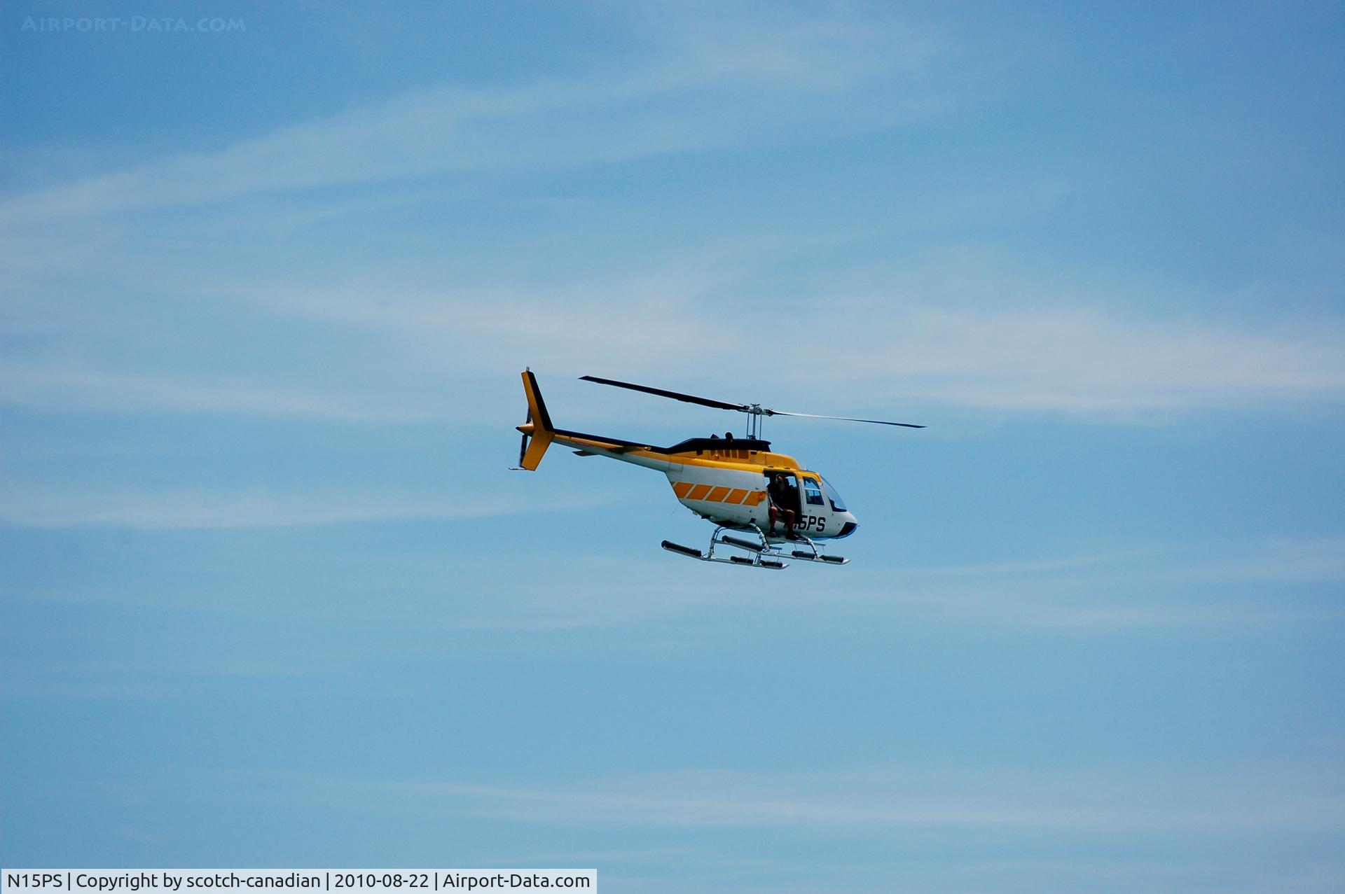 N15PS, 1980 Bell 206B JetRanger III C/N 3024, 1980 Bell 206B Jet Ranger at Cocoa Beach, FL