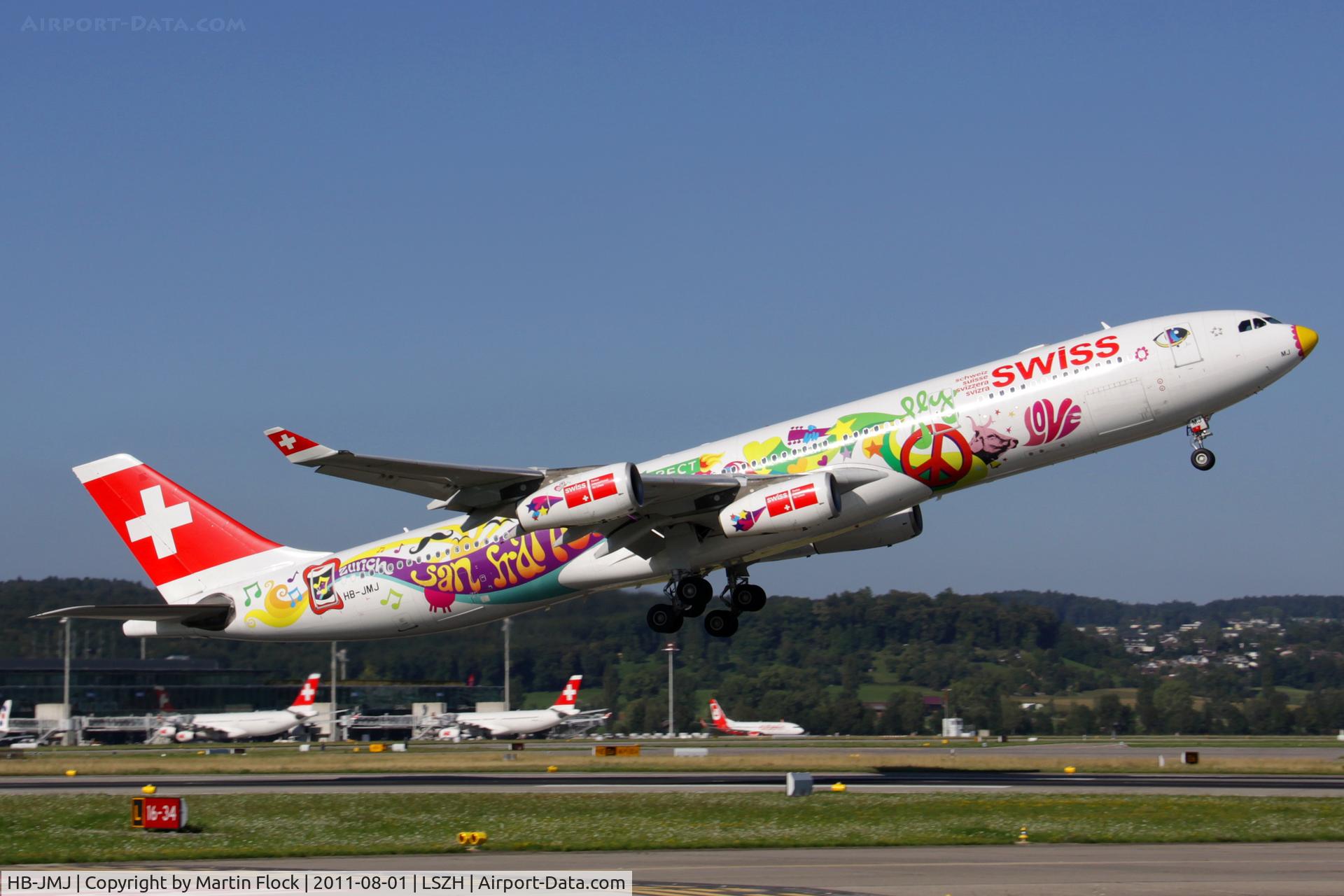 HB-JMJ, 1996 Airbus A340-313X C/N 150, .....