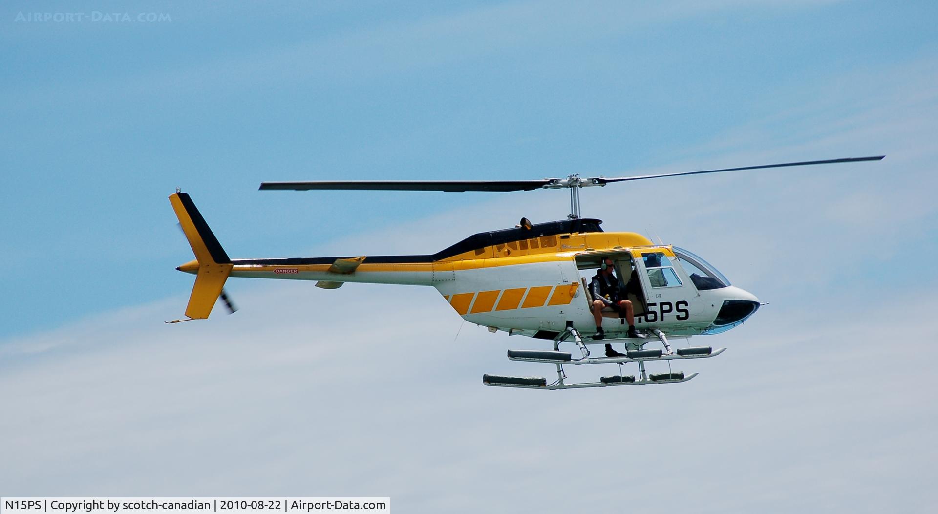 N15PS, 1980 Bell 206B JetRanger III C/N 3024, 1980 Bell 206B at Cocoa Beach, FL