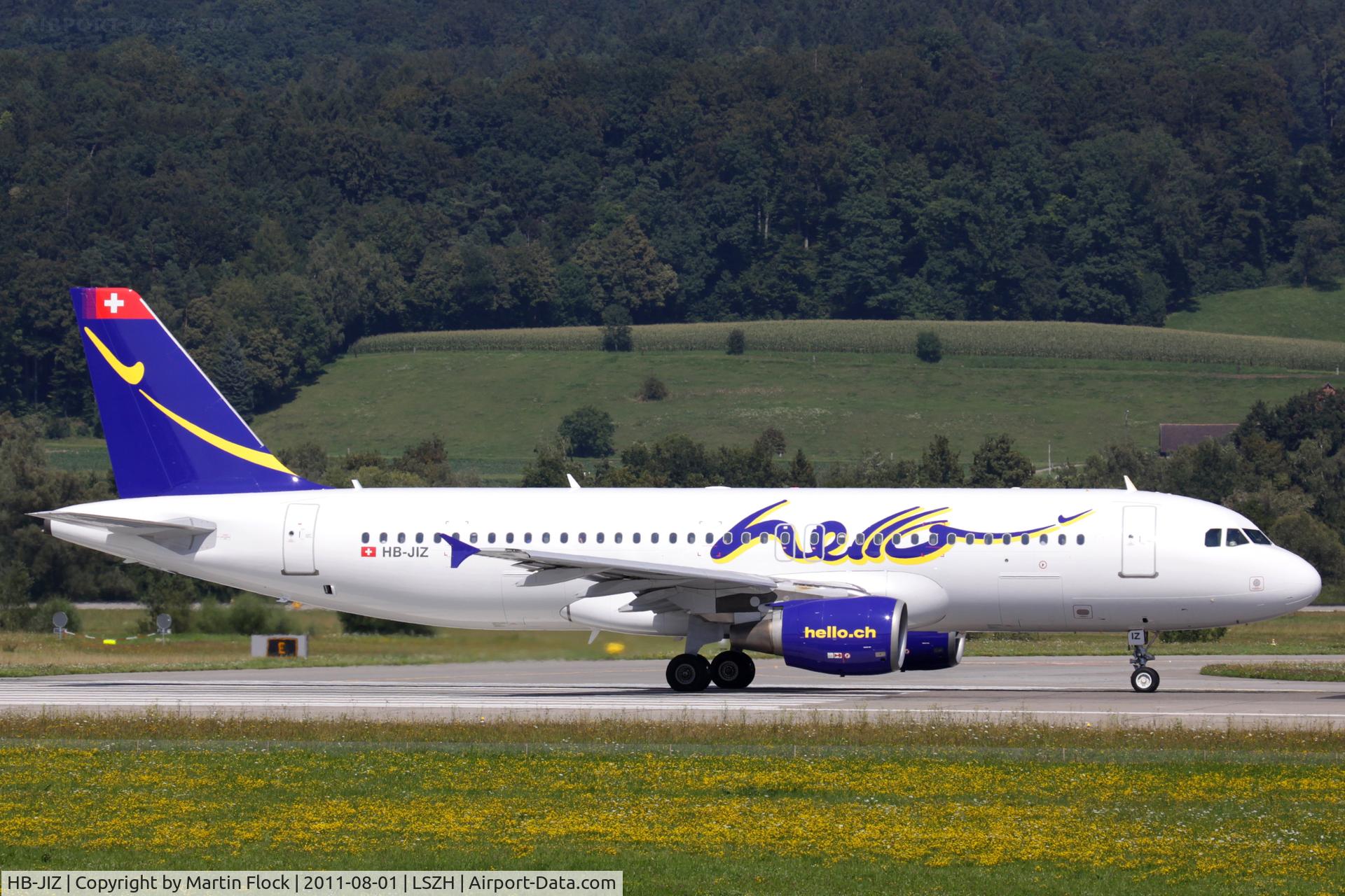 HB-JIZ, 1998 Airbus A320-214 C/N 936, .....