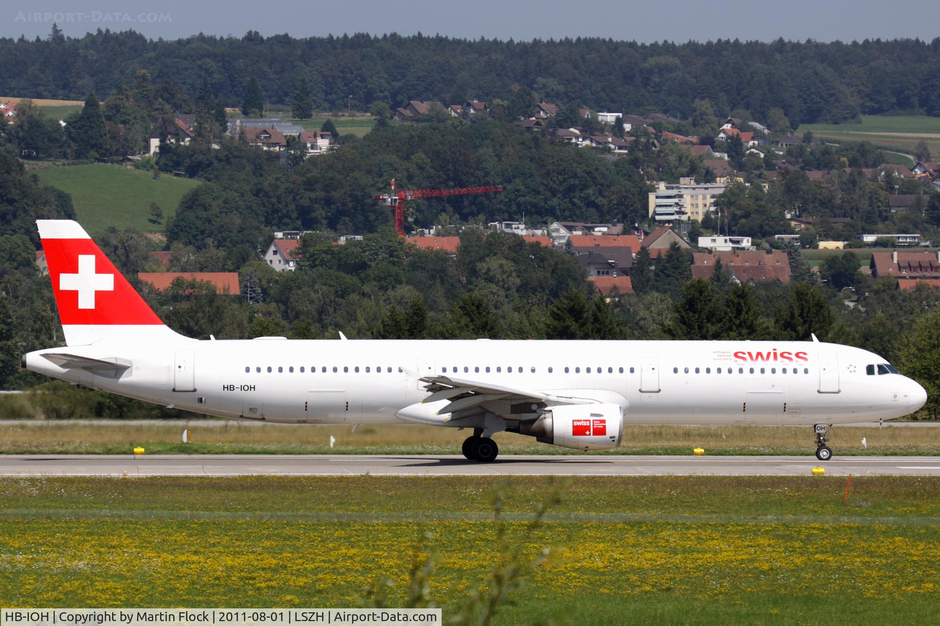 HB-IOH, 1997 Airbus A321-111 C/N 664, .....