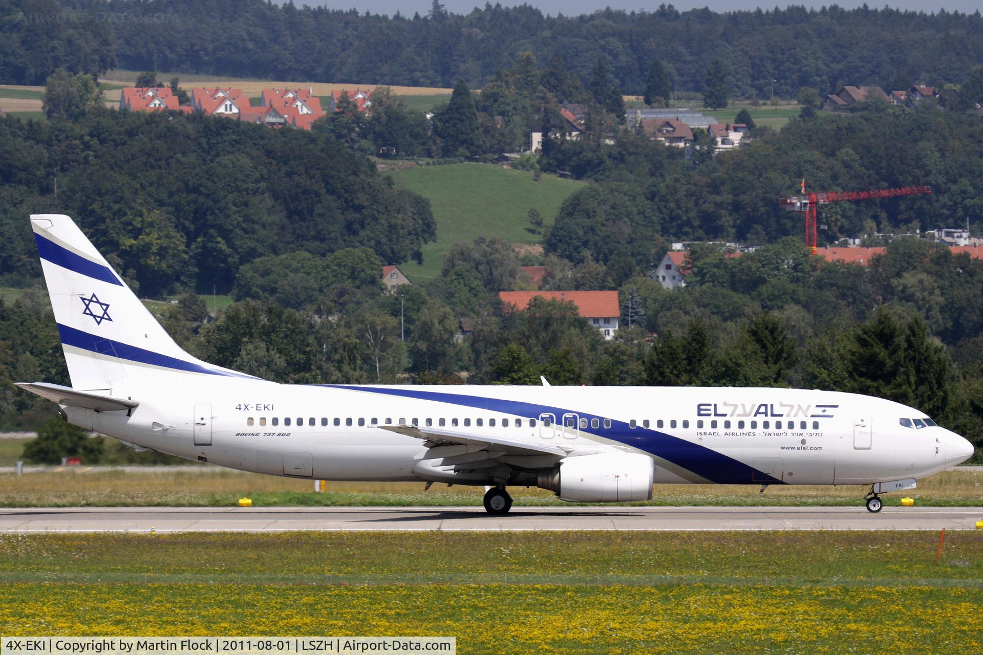 4X-EKI, 1999 Boeing 737-86N C/N 28587, .....