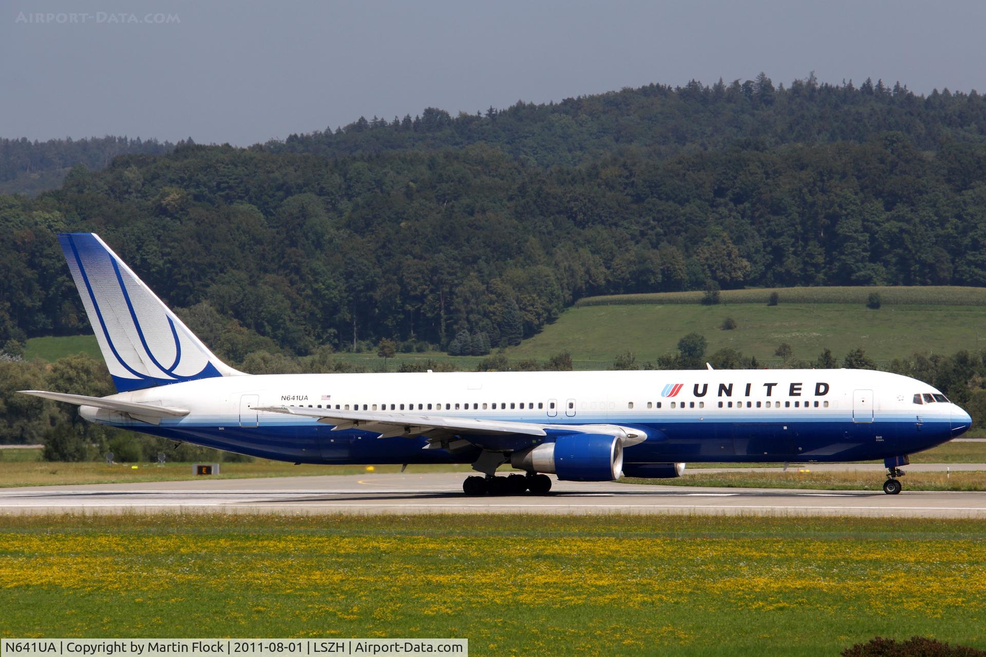 N641UA, 1991 Boeing 767-322/ER C/N 25091, .....