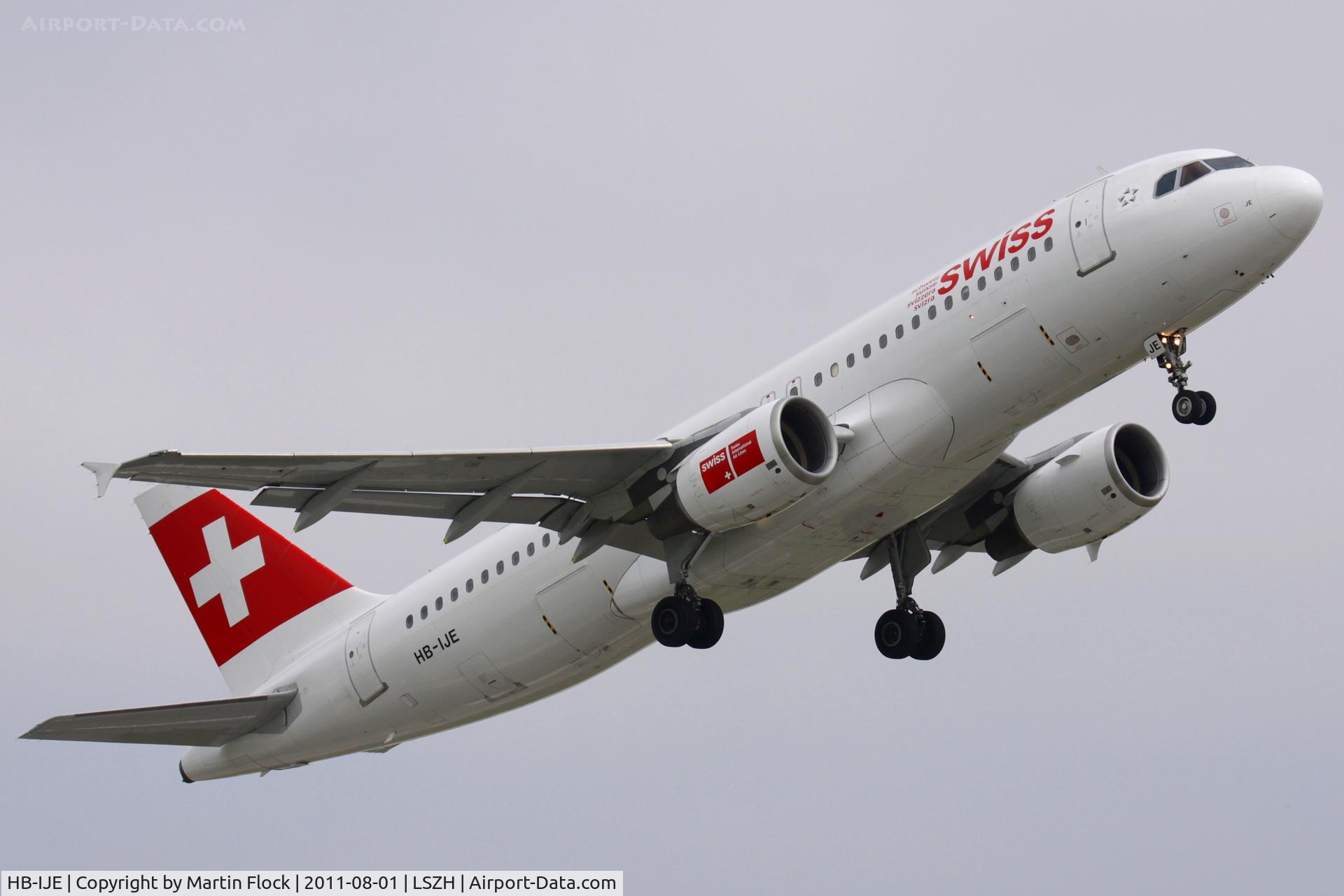 HB-IJE, 1995 Airbus A320-214 C/N 559, .....