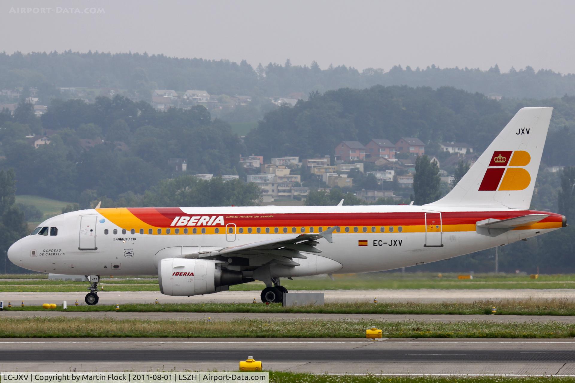 EC-JXV, 2006 Airbus A319-111 C/N 2897, .....