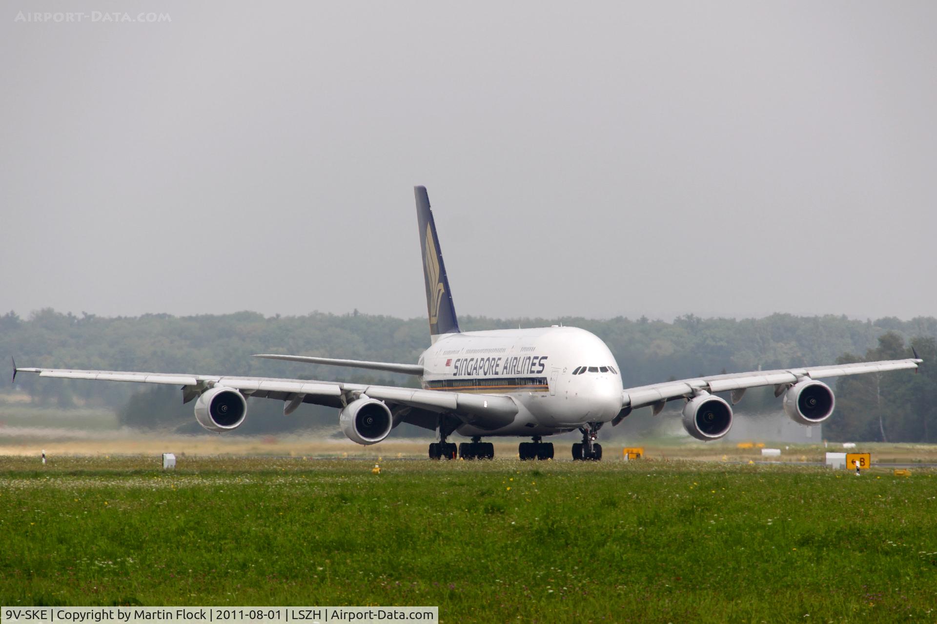 9V-SKE, 2007 Airbus A380-841 C/N 010, .....