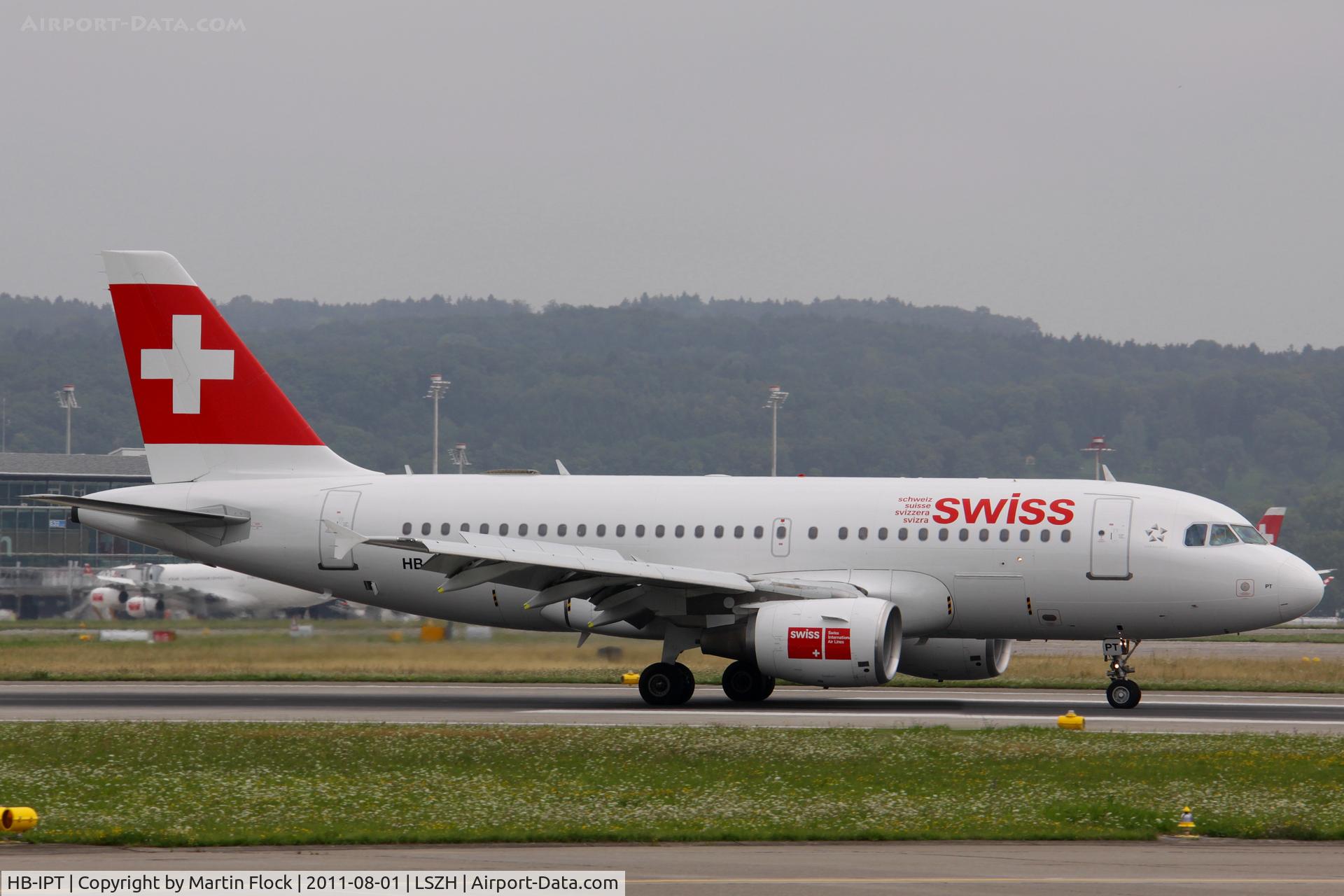 HB-IPT, 1997 Airbus A319-112 C/N 727, .....