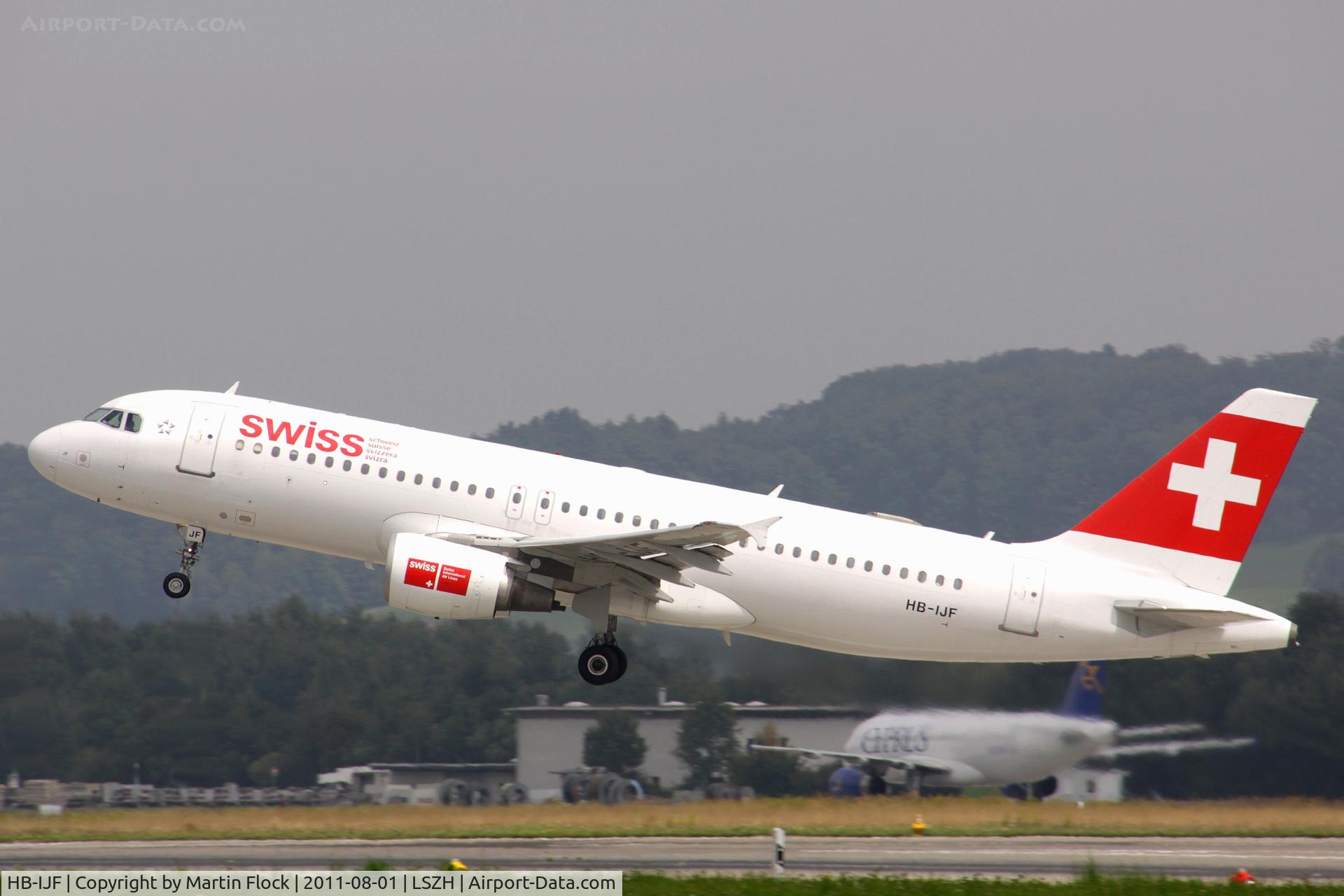HB-IJF, 1995 Airbus A320-214 C/N 562, .....