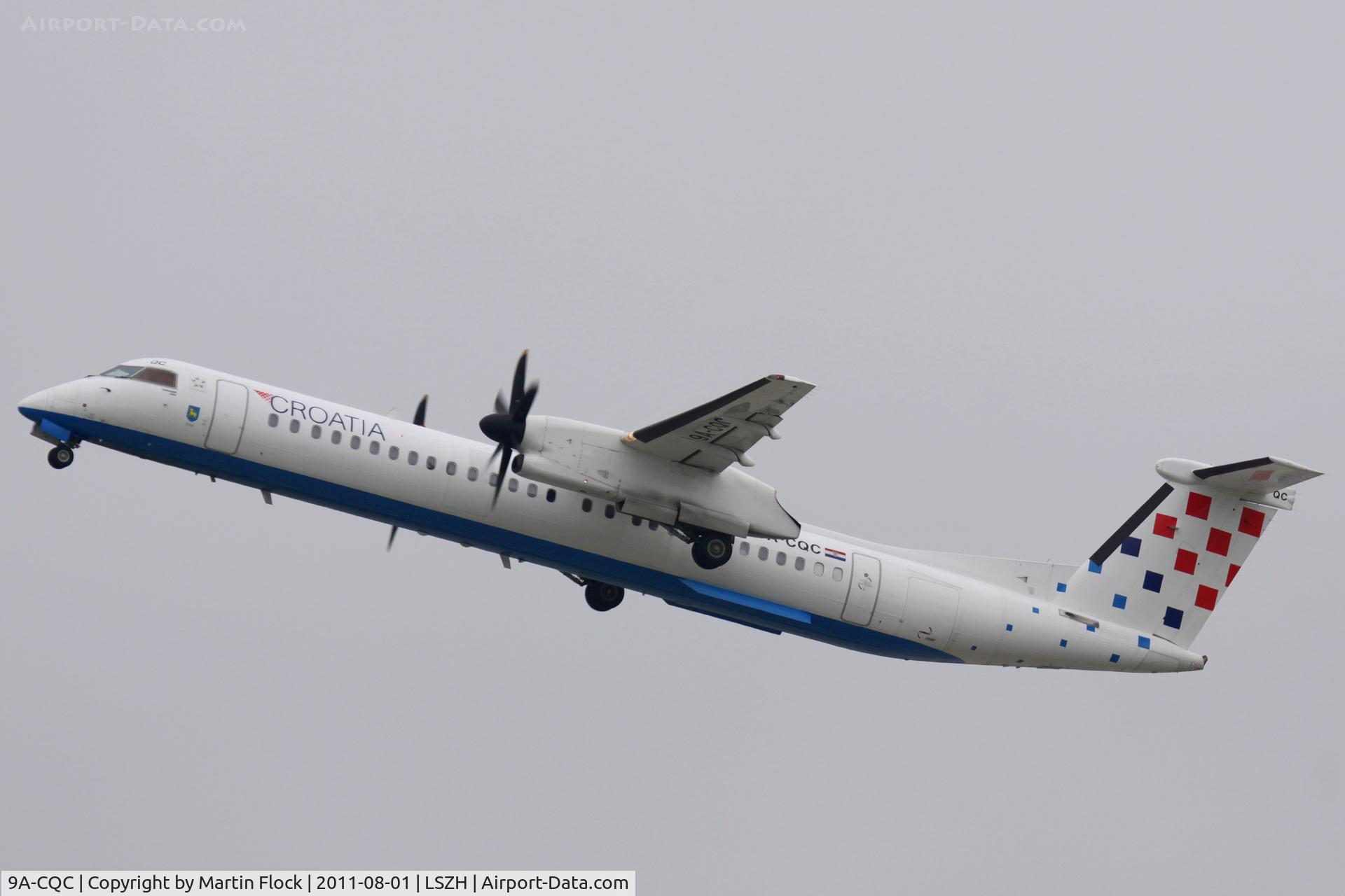 9A-CQC, 2009 De Havilland Canada DHC-8-402Q Dash 8 C/N 4258, .....