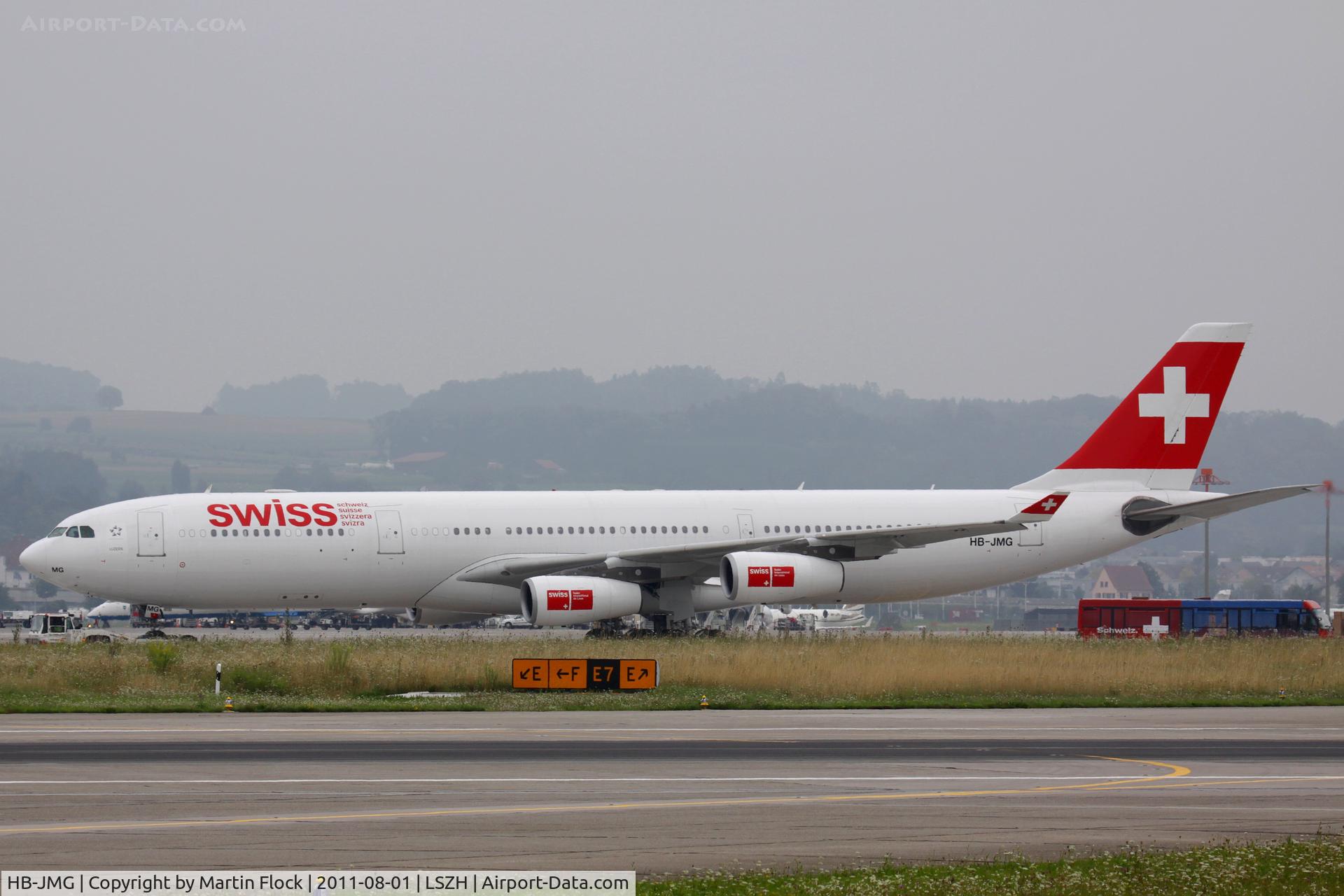 HB-JMG, 2003 Airbus A340-313 C/N 562, .....