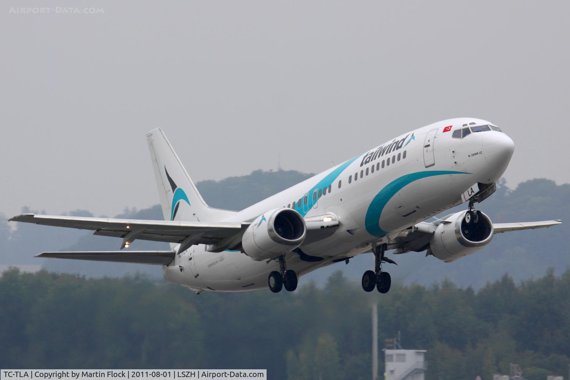 TC-TLA, 1993 Boeing 737-4Q8 C/N 25107, .....