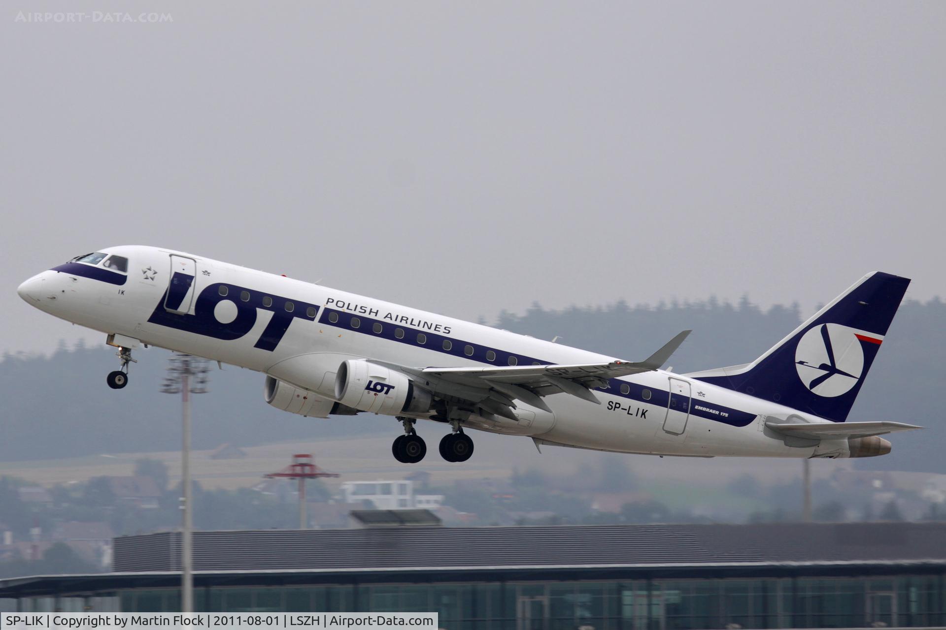 SP-LIK, 2009 Embraer 175LR (ERJ-170-200LR) C/N 17000303, .....