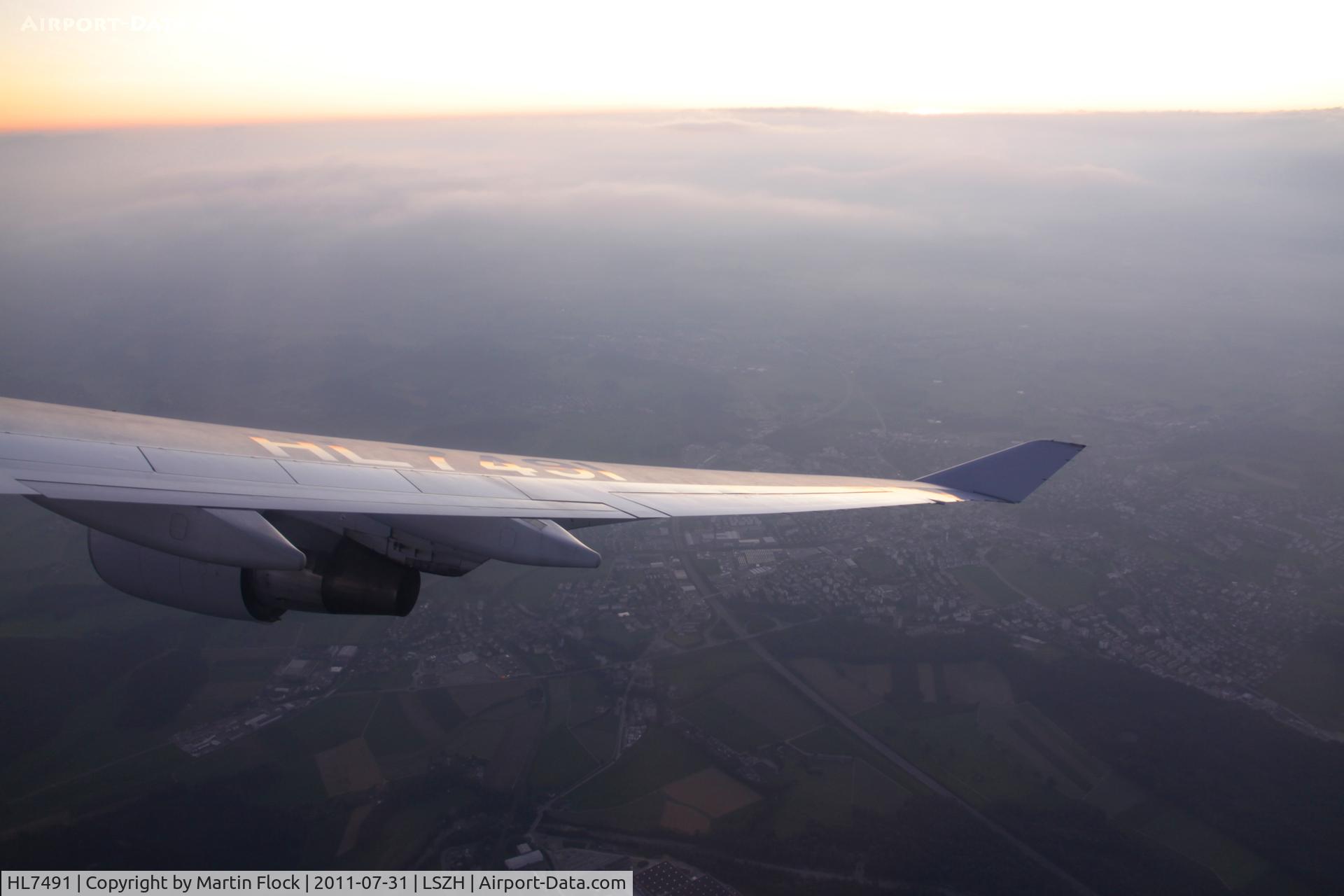 HL7491, Boeing 747-4B5 C/N 27341, .....