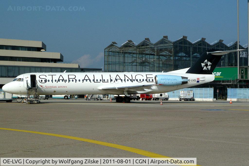 OE-LVG, 1994 Fokker 100 (F-28-0100) C/N 11520, visitor
