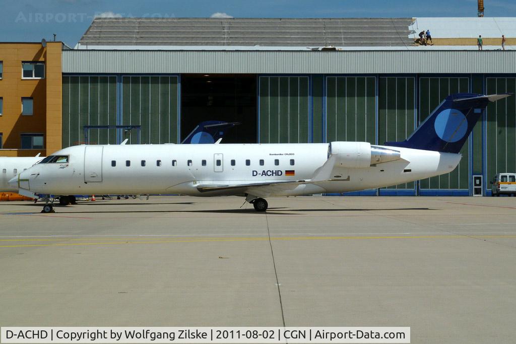 D-ACHD, 2000 Canadair CRJ-200LR (CL-600-2B19) C/N 7403, visitor