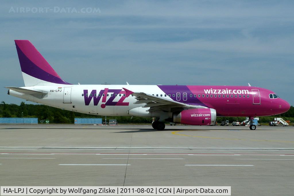 HA-LPJ, 2007 Airbus A320-232 C/N 3127, visitor