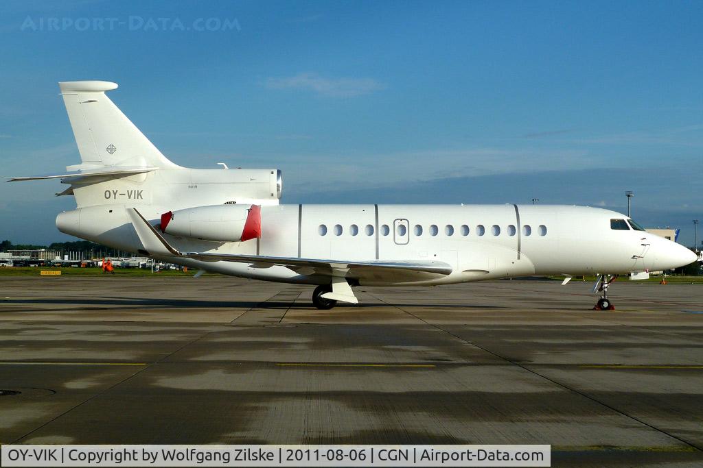 OY-VIK, 2010 Dassault Falcon 7X C/N 85, visitor