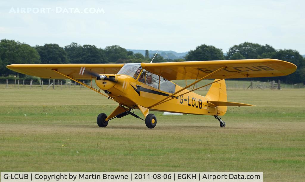 G-LCUB, 1959 Piper L-18C Super Cub (PA-18-95) C/N 18-1631, SHOT AT HEADCORN