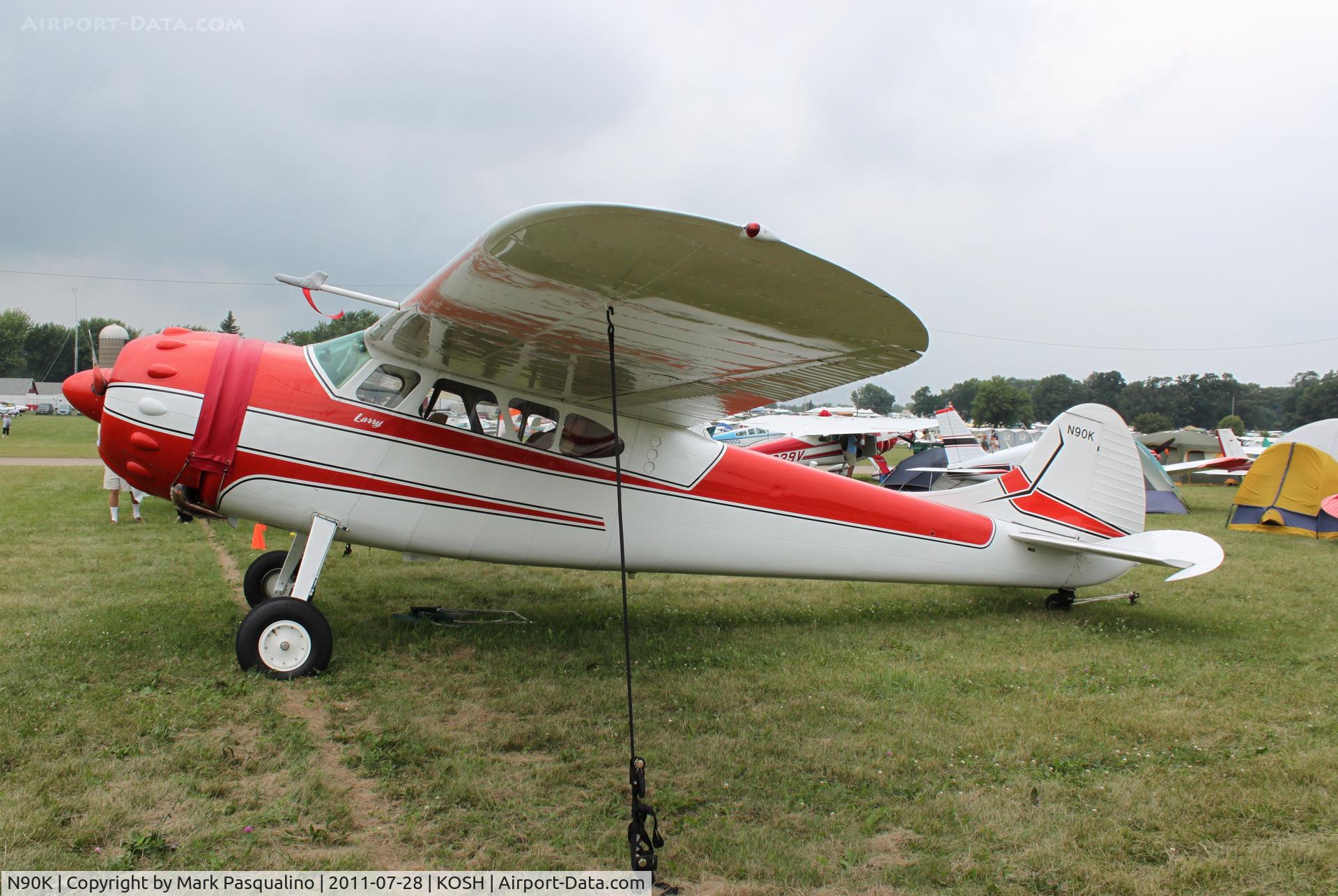 N90K, 1949 Cessna 195A C/N 7439, Cessna 195A