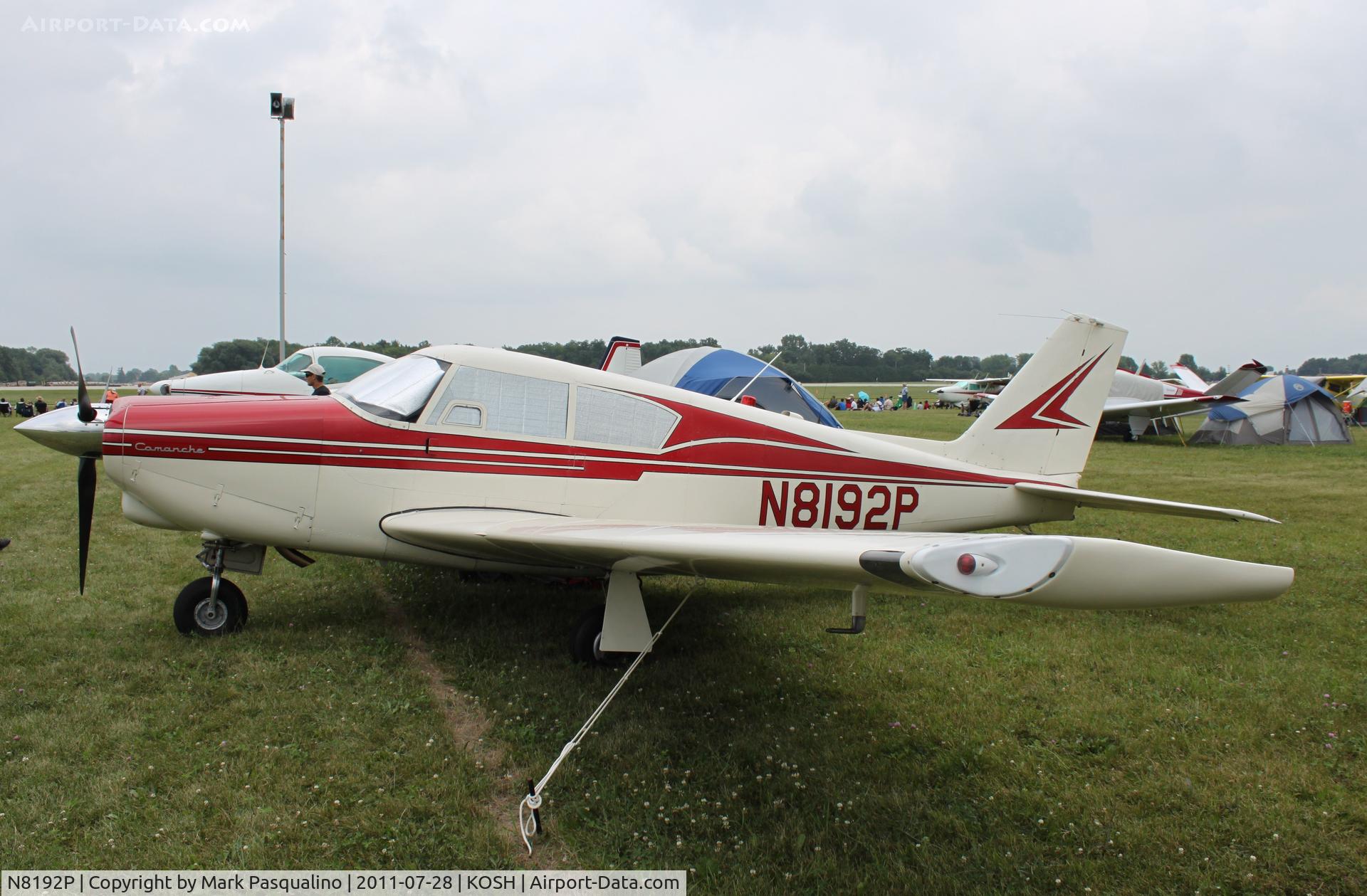 N8192P, 1964 Piper PA-24-180 Comanche C/N 24-3448, Piper PA-24-180