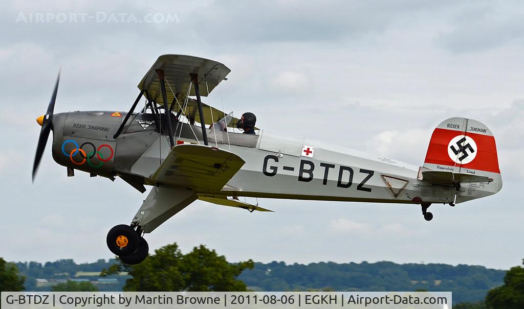 G-BTDZ, 1957 CASA 1-131E Jungmann C/N 2104, SHOT AT HEADCORN