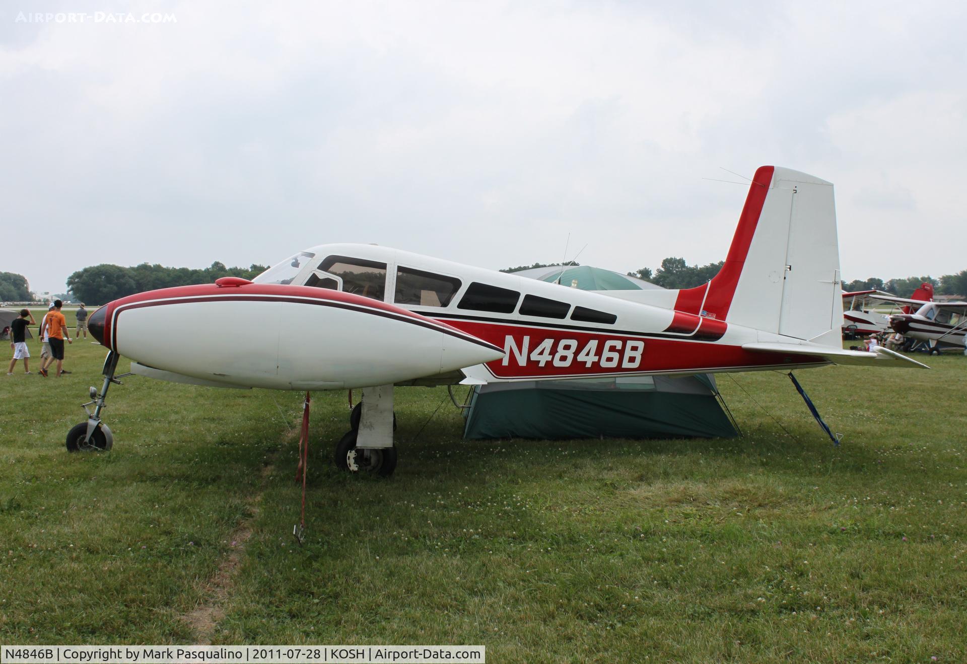 N4846B, 1955 Cessna 310 C/N 35146, Cessna 310
