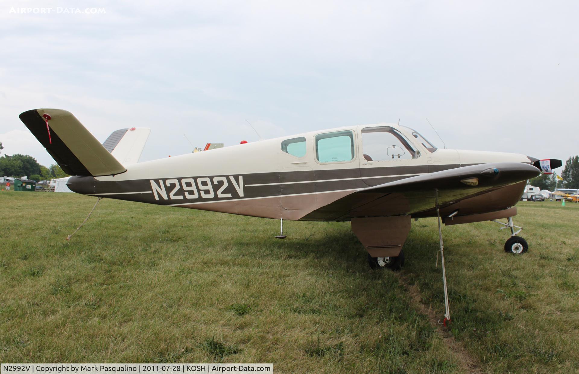 N2992V, 1947 Beech 35 Bonanza C/N D-390, Beech 35