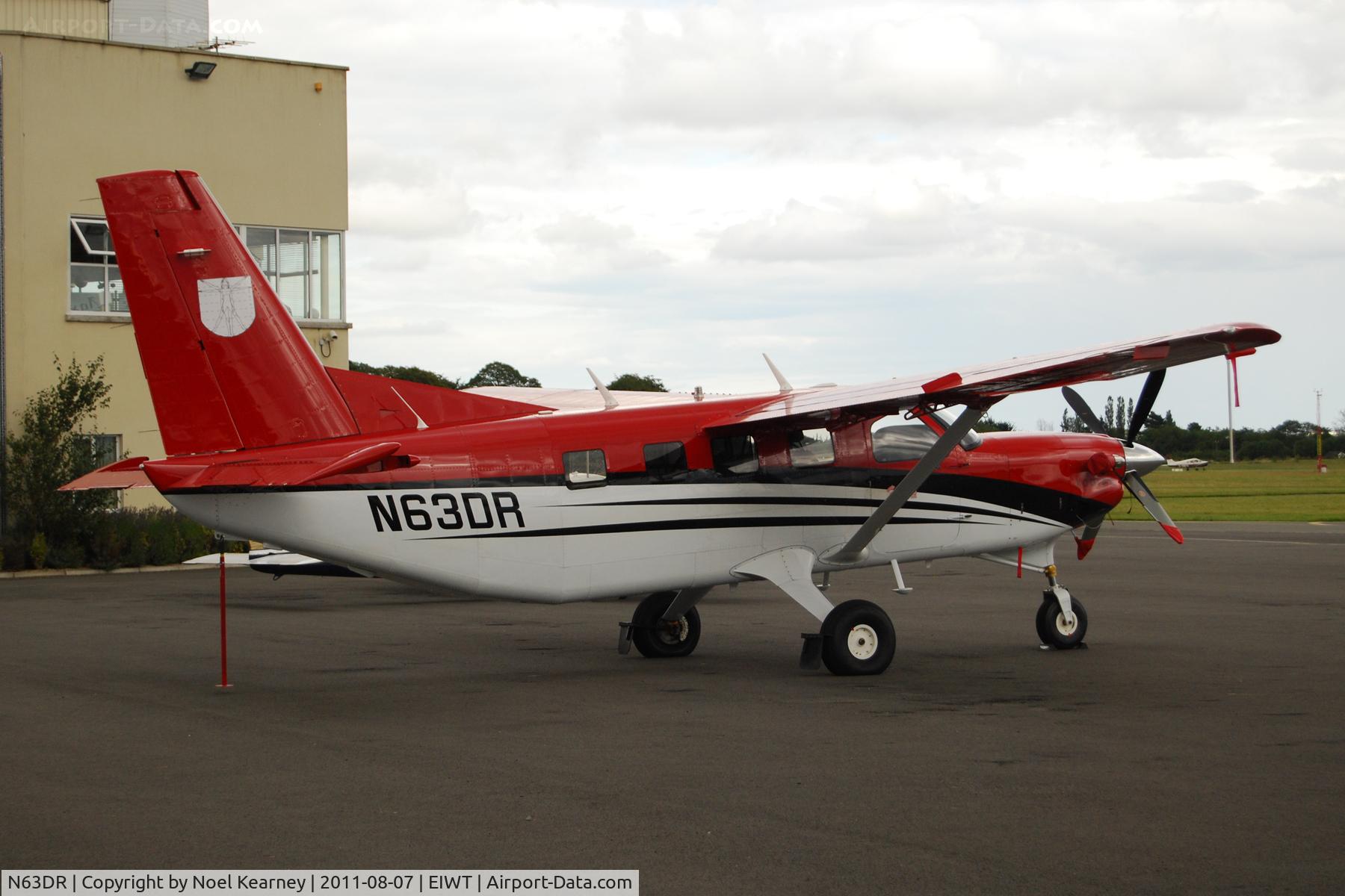 N63DR, 2010 Quest Kodiak 100 C/N 100-0045, Parked on the apron at Weston.