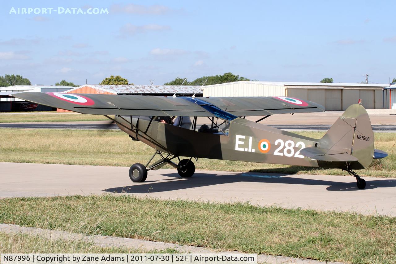 N87996, 1954 Piper L-21B Super Cub (PA-18-135) C/N 18-4026, Northwest Regional Airport (Aero Valley) Fort Worth, TX