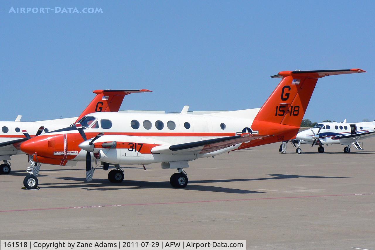 161518, 1982 Beech TC-12B Huron C/N BJ-66, At Alliance Airport -Tropical Storm Don evac from NAS Corpus Christie