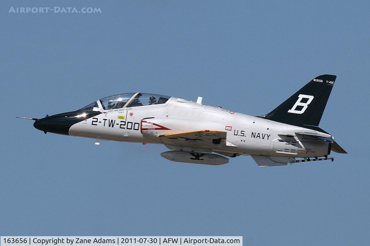 163656, McDonnell Douglas T-45C Goshawk C/N A058, At Alliance Airport - Fort Worth, TX