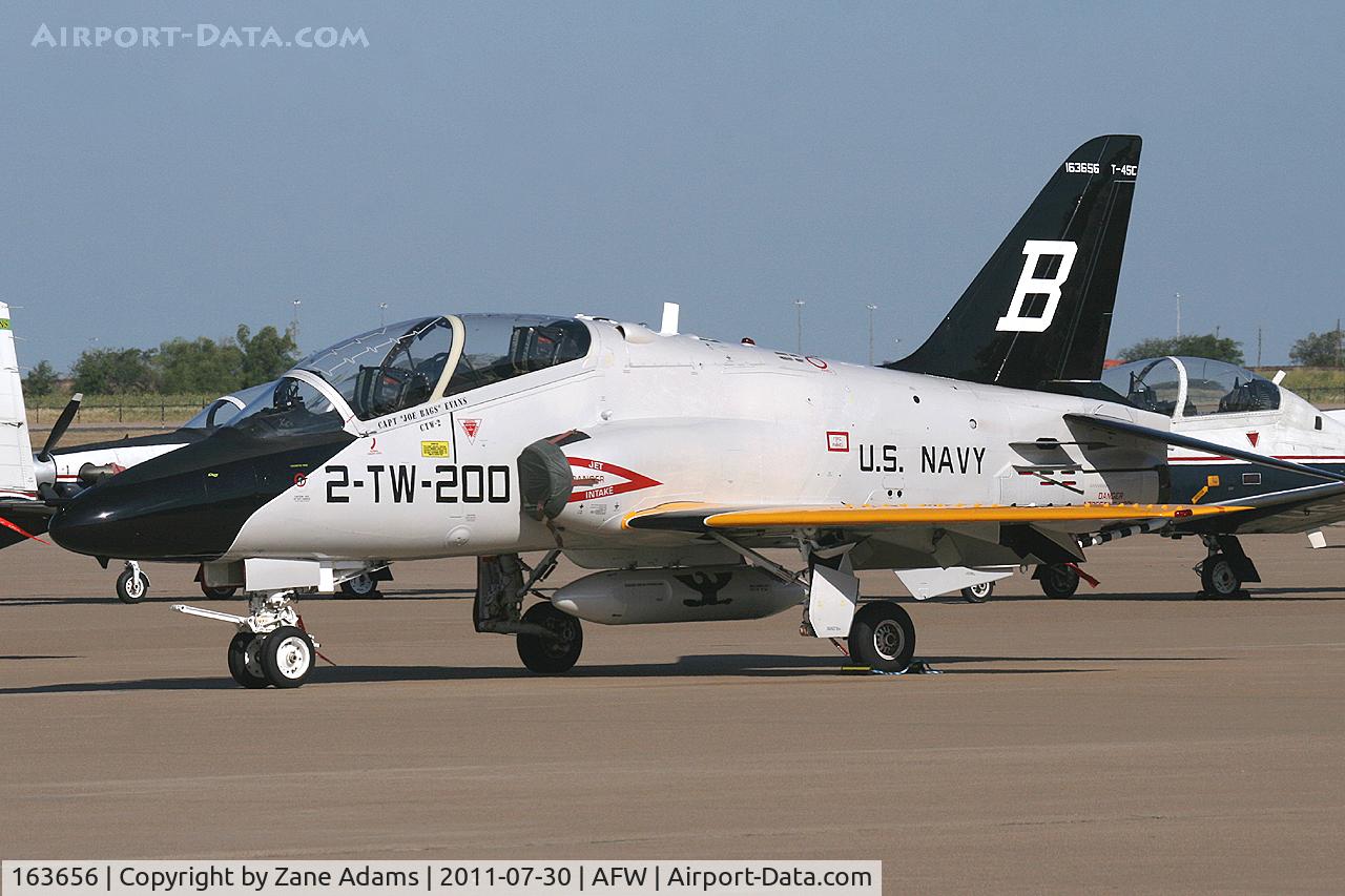 163656, McDonnell Douglas T-45C Goshawk C/N A058, At Alliance Airport - Fort Worth, TX