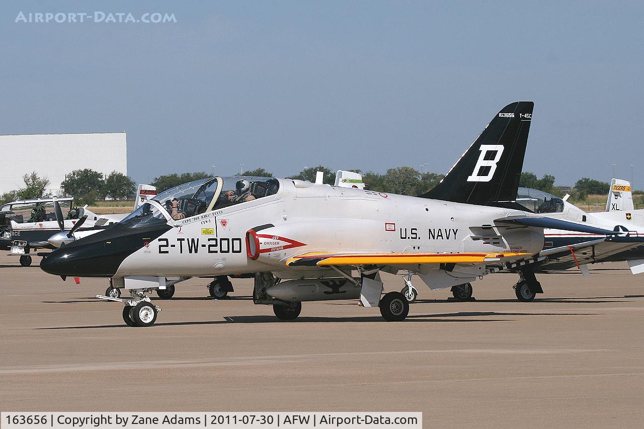 163656, McDonnell Douglas T-45C Goshawk C/N A058, At Alliance Airport - Fort Worth, TX