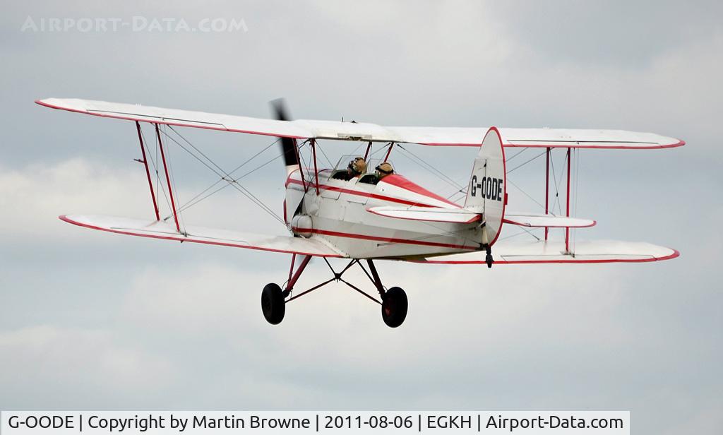 G-OODE, 1947 Stampe-Vertongen SV-4C C/N 500, SHOT AT HEADCORN