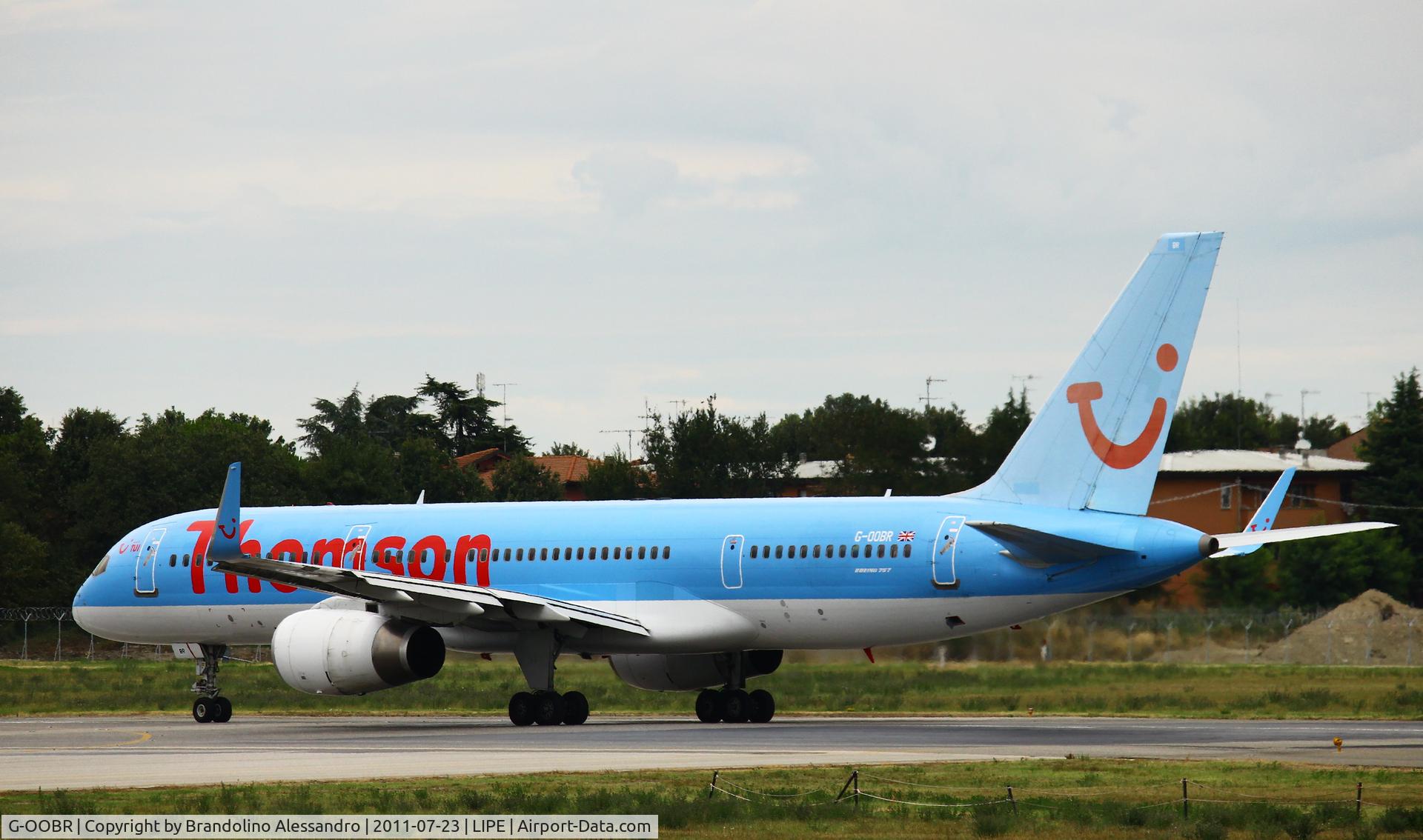 G-OOBR, 1994 Boeing 757-204 C/N 27219, Cleared to take off
Bologna G.Marconi Airport