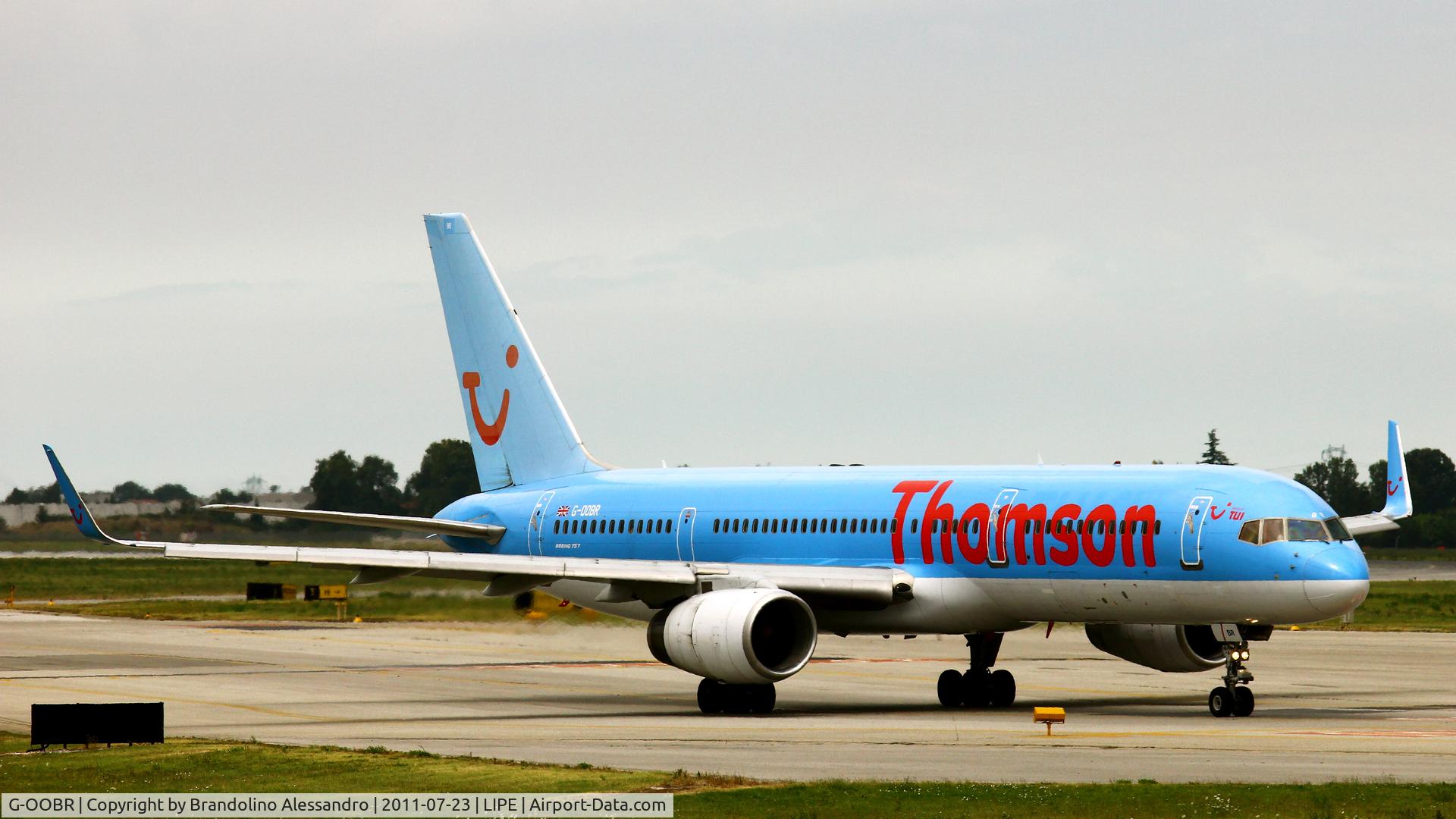 G-OOBR, 1994 Boeing 757-204 C/N 27219, Taxing in G.Marconi Airport
Bologna
