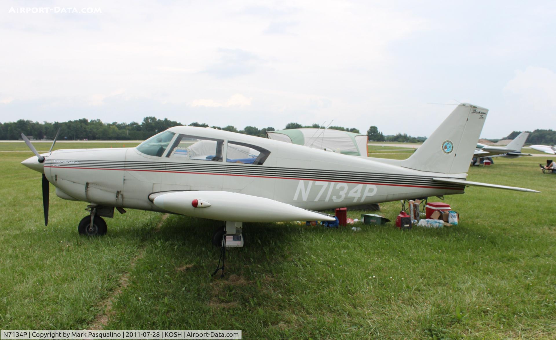 N7134P, 1960 Piper PA-24-250 Comanche C/N 24-2299, Piper PA-24-250